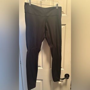 Lululemon black leggings size 12